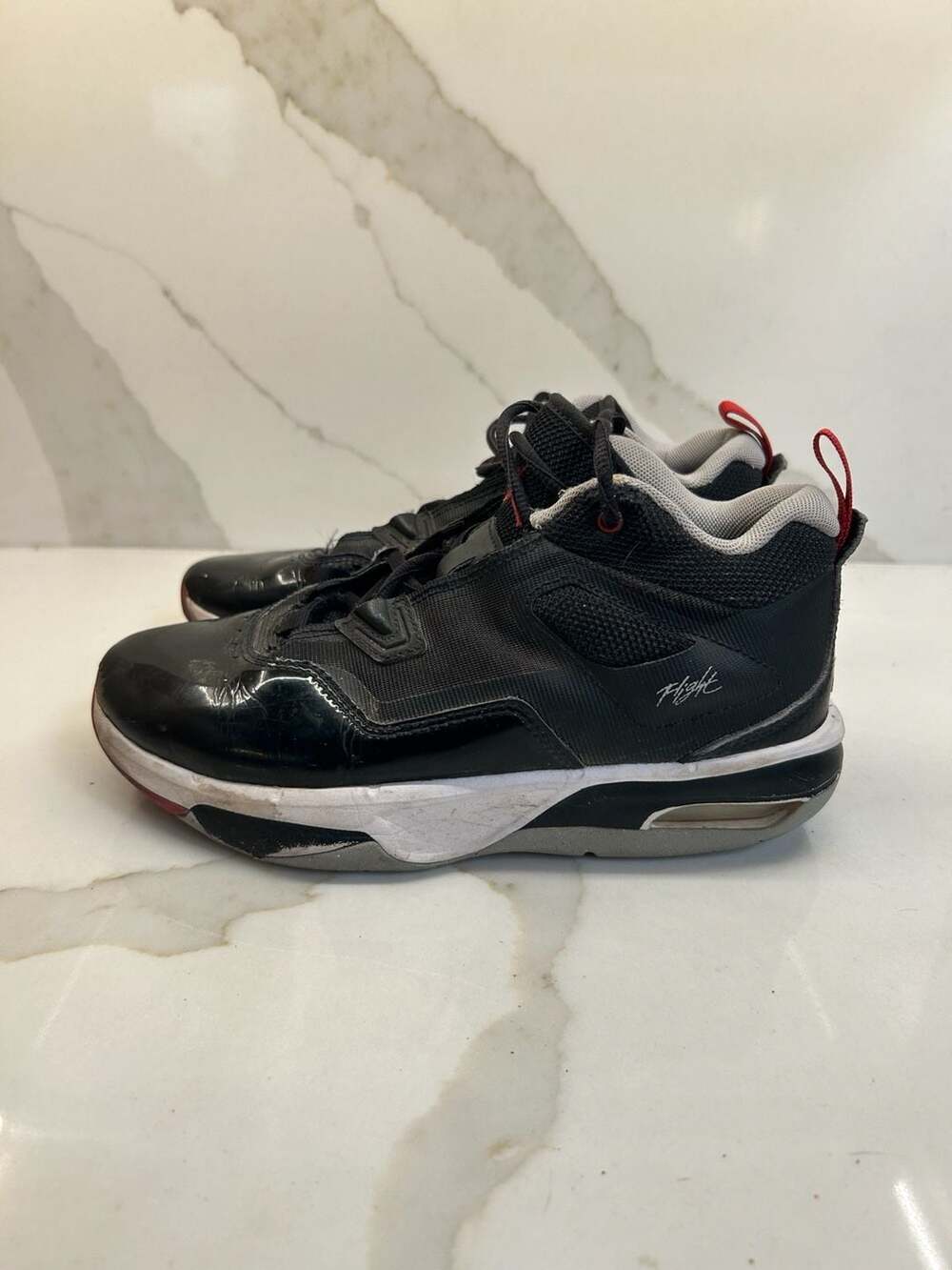 Jordan Stay Loyal 3 Black Cement Basketball Shoes